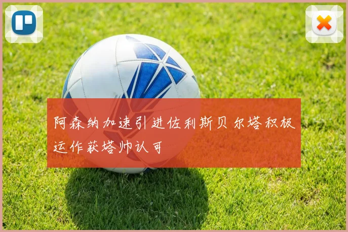 阿森纳加速引进佐利斯贝尔塔积极运作获塔帅认可